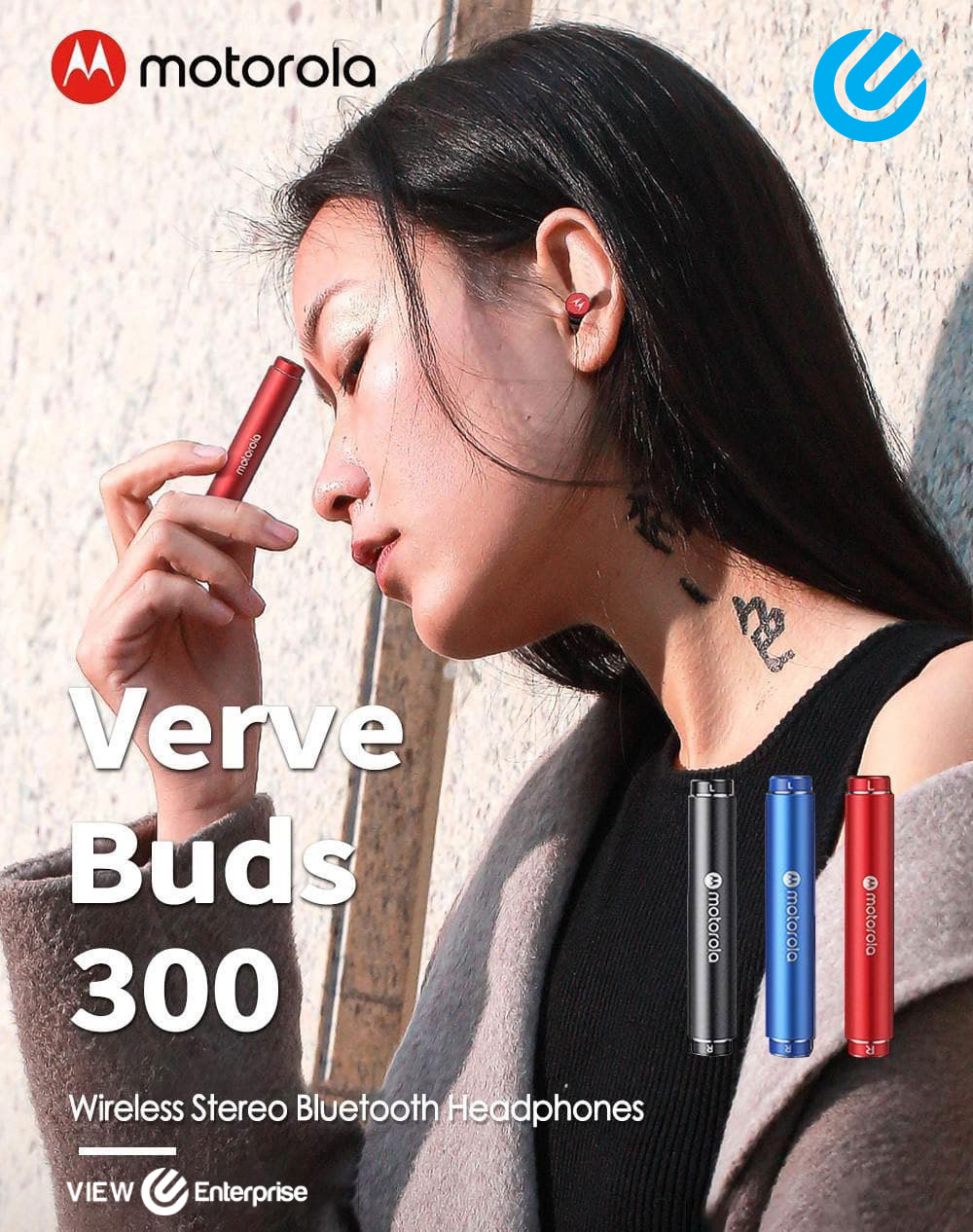 Vervebuds 300 Motorola tws View – compact Enterprise
